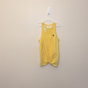 Abercrombie Kids Yellow Tank w/twist top 11/12